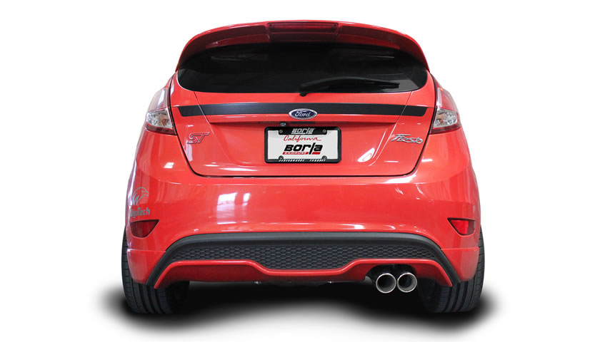 Ford Fiesta with a Borla Cat-Back Exhaust