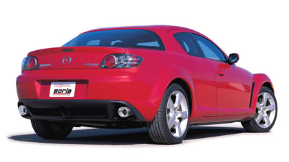 BORLA Performance Cat Back Exhaust Systems Mazda RX 8