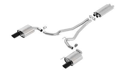 2018-2022 Mustang GT Ford Performance by Borla Cat Back Exhaust Non Ac –  Midway Mustang