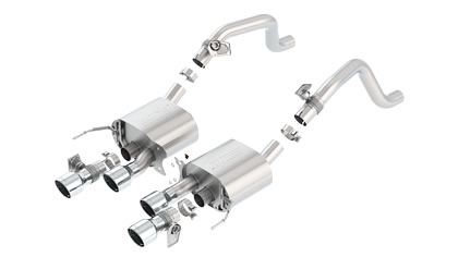 Borla 11793 Touring Axle-Back Exhaust System 11793 - Tint World