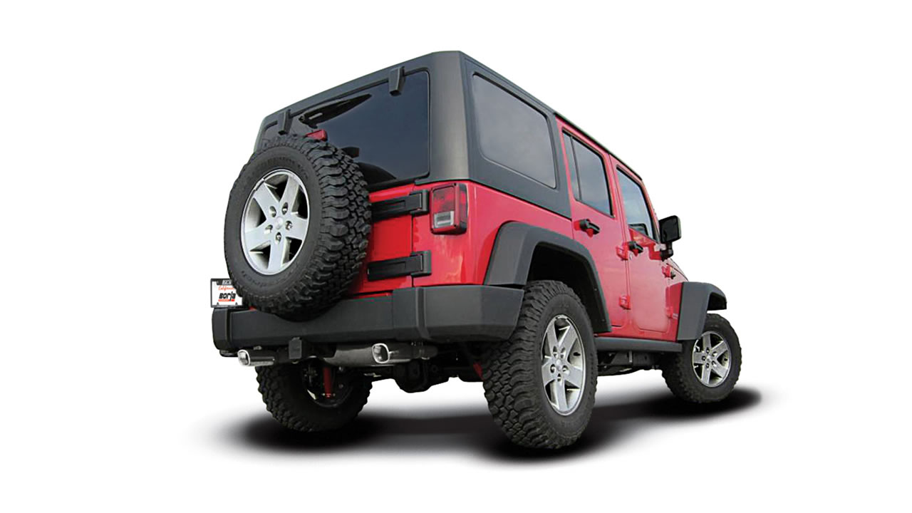 JLラングラー3.6L Borla ATAKマフラー JLラングラー3.6L Borla ATAKマフラー Borla Jeep Wrangler JL 3.6L 18