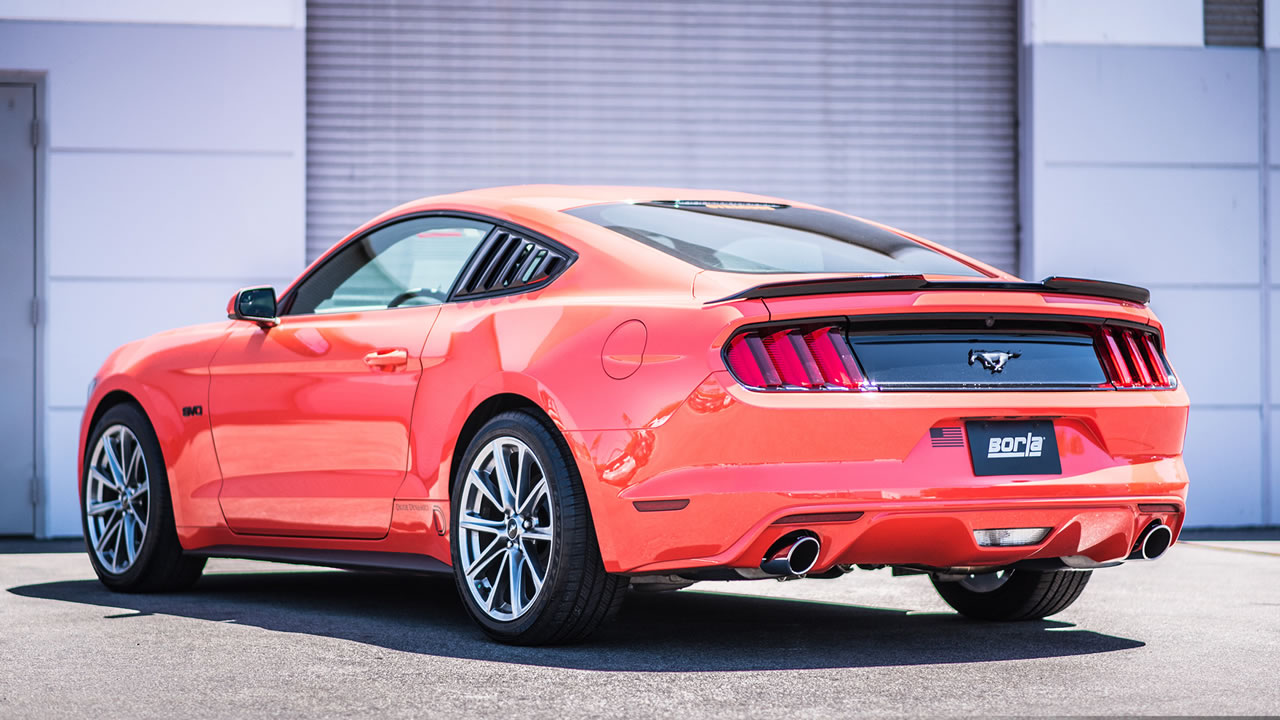 Ford Mustang V6 with Borla exhaust