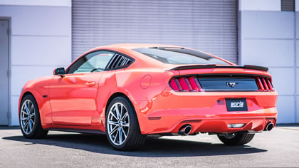 Borla ATAK Axle-Back Exhaust  2015-2019 Ford Mustang Ecoboost / V6 Co –  MAPerformance