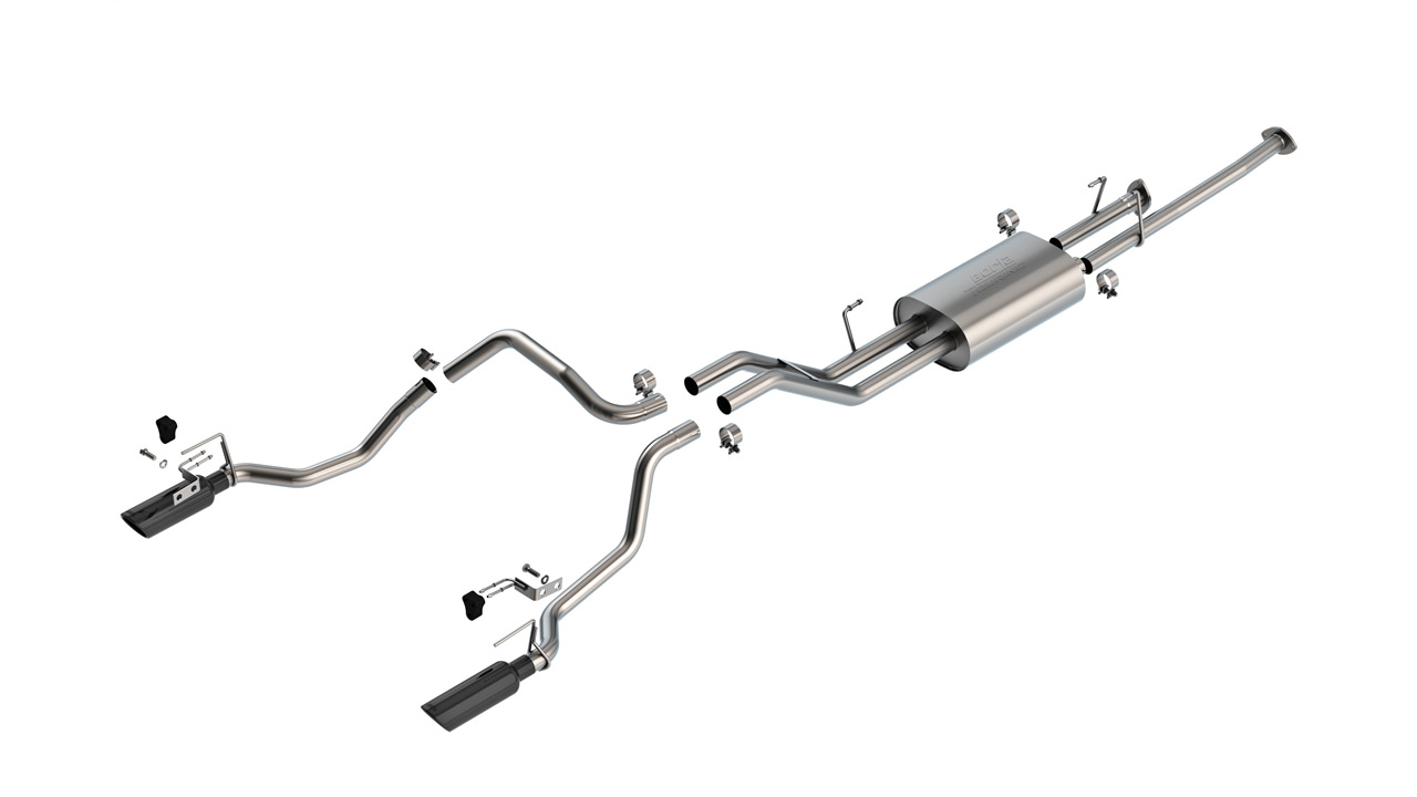 2009-2013 Toyota Tundra Cat-Back Exhaust System Touring Part