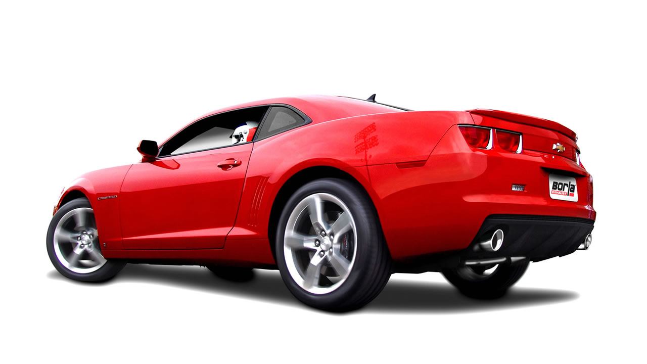 PonPon　e⑤ 2010-2013 Chevrolet Camaro SS Cat-Back Exhaust System ATAK Part
