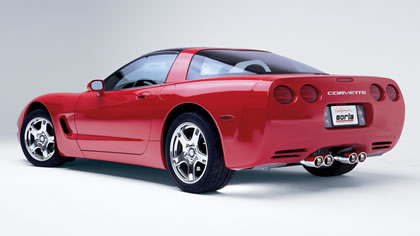 Corvette C5 Exhaust System: Borla® Performance Cat-Back