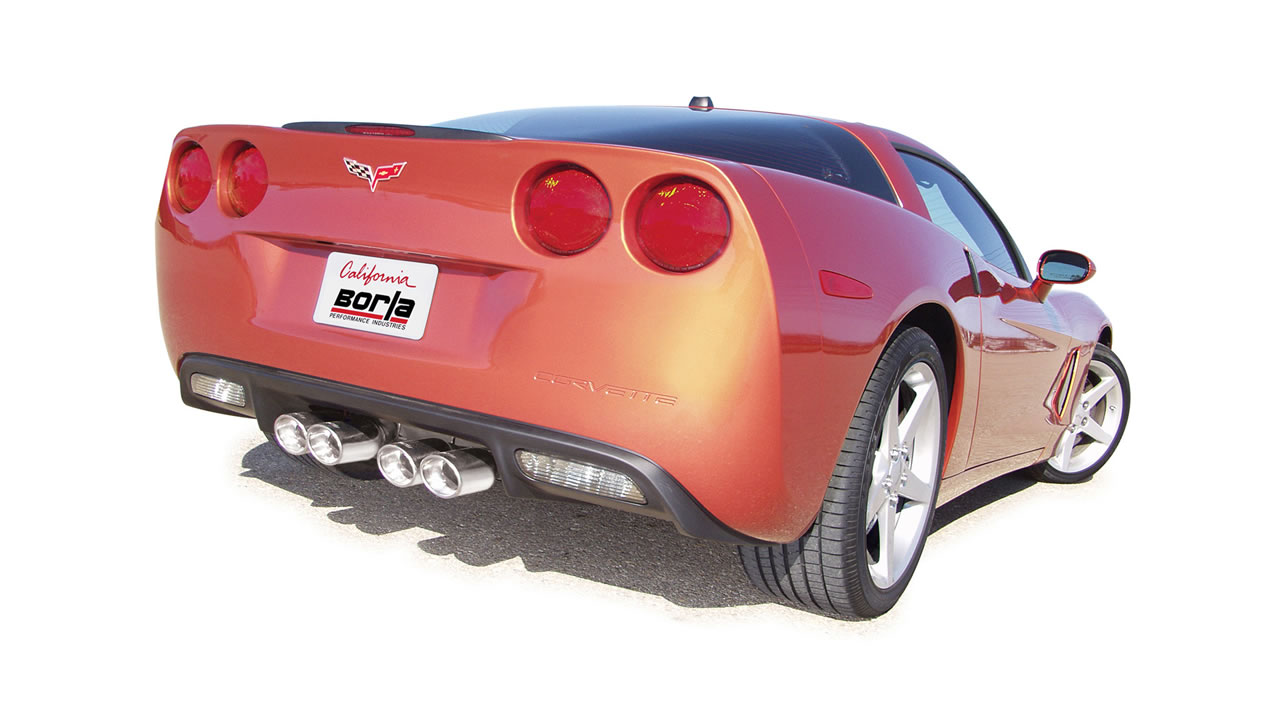 2005-2008 Chevrolet Corvette Base Cat-Back Exhaust System S-Type