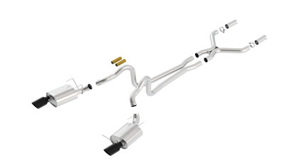 Borla ATAK 3 Cat-Back Exhaust with quad 5 Carbon Fiber tips (2020 Sh –  Coyote Direct