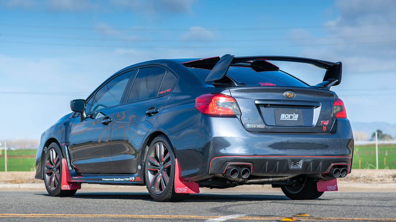 2015-2021 Subaru WRX Cat-Back Exhaust System S-Type Part # 140595CB