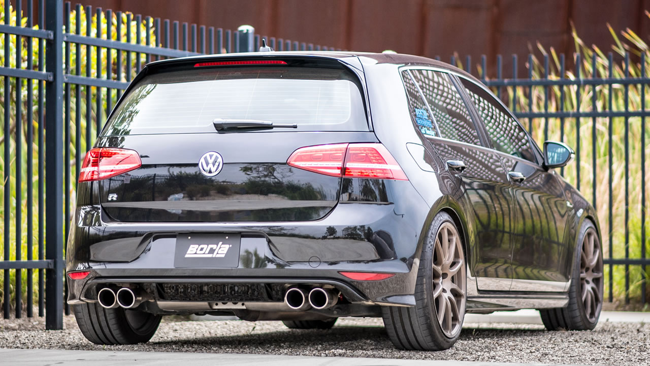 2015 2017 Volkswagen Golf R Cat Back Exhaust System S Type Part 140643