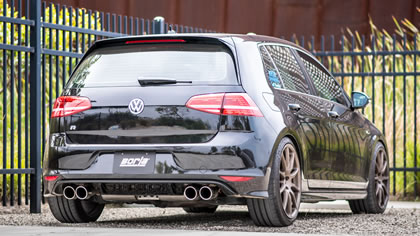 BORLA® Volkswagen Golf R Performance Cat-Back Exhaust Systems