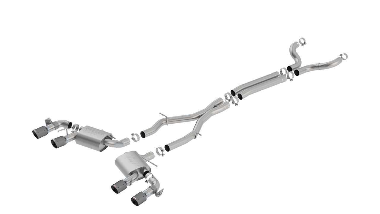2017 2023 Chevrolet Camaro ZL1 Cat Back Exhaust System S Type Part