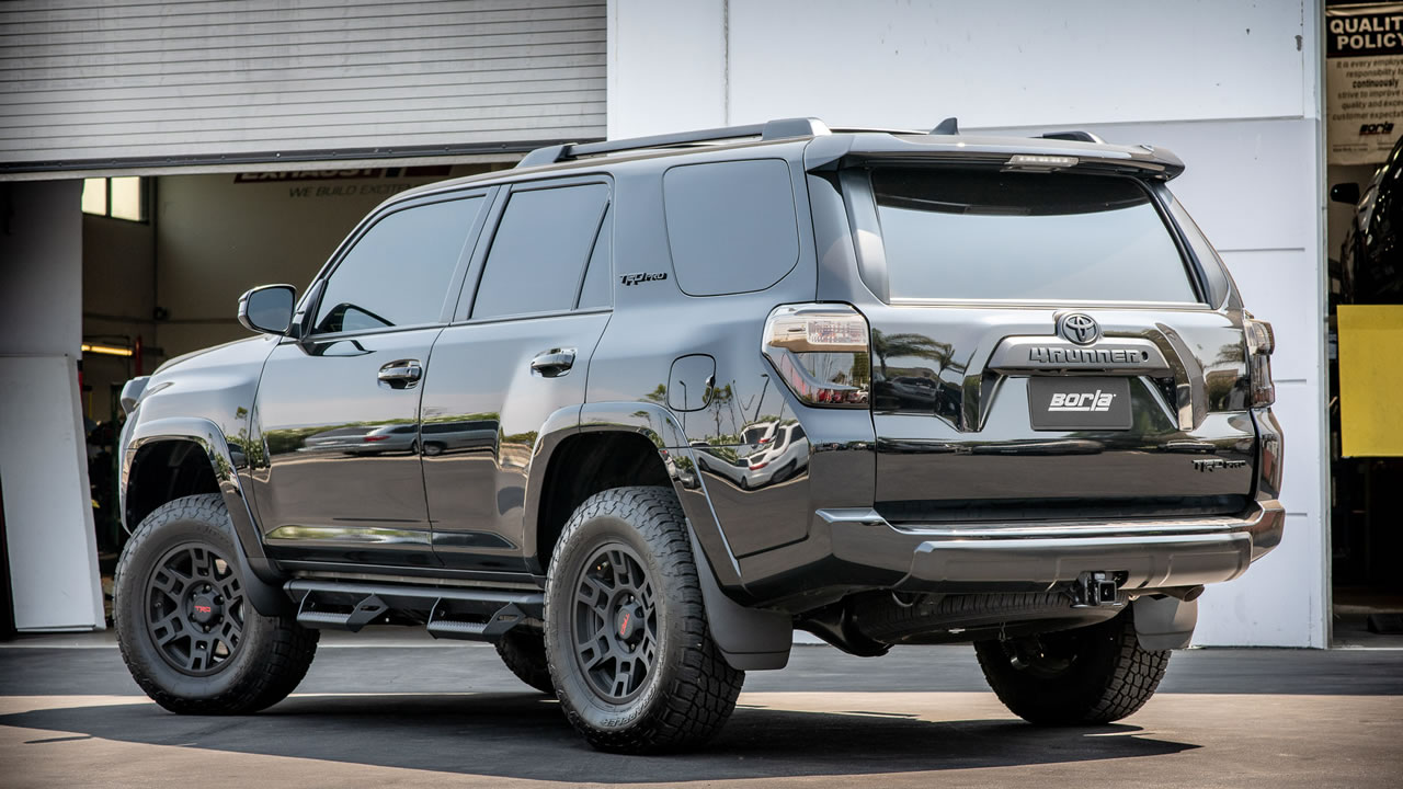 Genuine Toyota Black Stainless Steel Exhaust Tip – 2014-2024 4Runner – PT932-89180-02
