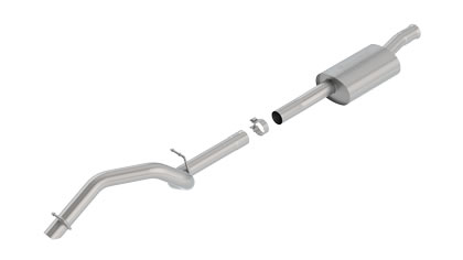 BORLA® Axle-Back Exhaust Systems: Jeep Wrangler JL / JLU Off-Road