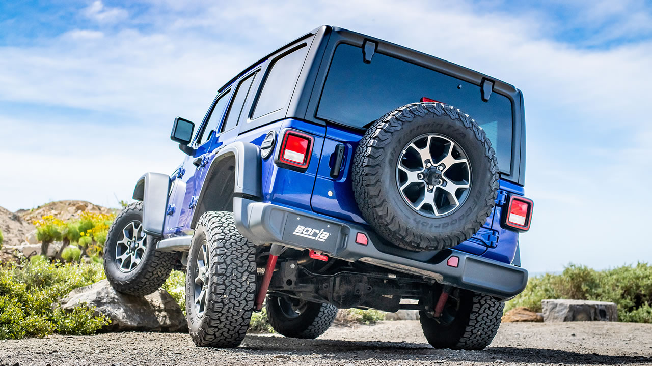 2018-2026 Jeep Wrangler Cat-Back Exhaust System S-Type Part