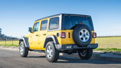 BORLA® Axle-Back Exhaust Systems: Jeep Wrangler JL / JLU Off-Road