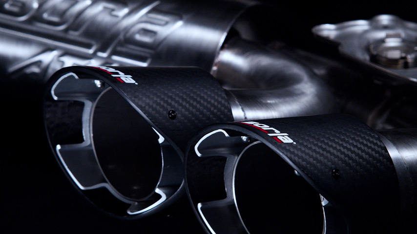 2027 Chevrolet Corvette Stingray Borla Carbon Fiber Exhaust Tips