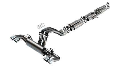 BORLA® Axle-Back Exhaust Systems: Jeep Wrangler JL / JLU Off-Road