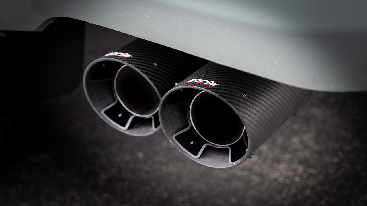 2023 Toyota Tundra with Borla Carbon Fiber Exhaust Tips