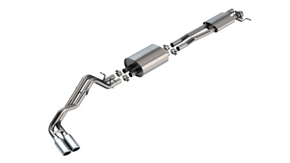 ３１　2 2024-2026 Ford Ranger Cat-Back Exhaust System S-Type Part