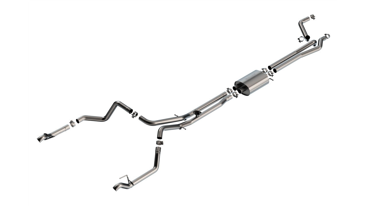 Borla 14825 Touring Cat-Back System - Pur Performance