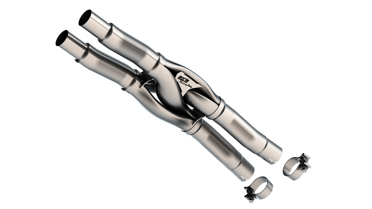 2024-2025 Ford Mustang GT SwitchFire® X-Pipe Part # 60750