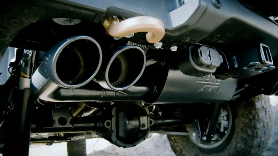 Exhaust Pipe and Muffler