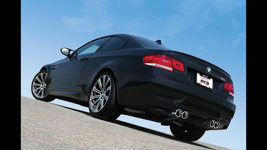 E90 BMW M3 with a Borla Cat-Back Exhaust System