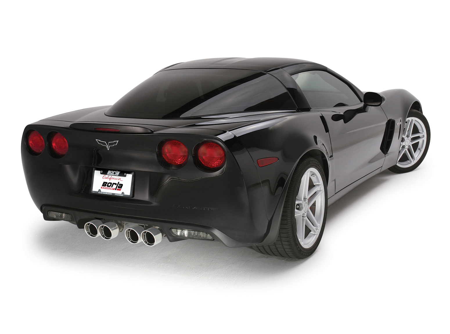 Corvette C6 Z06 Borla exhaust system