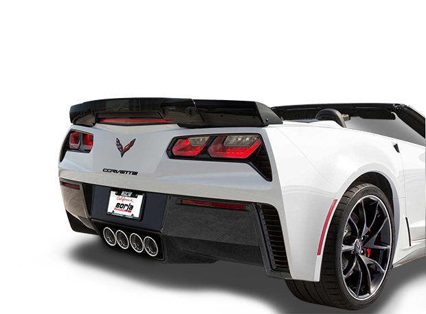 Corvette C7 Z06 borla exhaust system