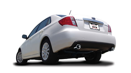 Borla 140907: 2022 Subaru WRX 2.4L Turbo at MT AWD S-Type Catback Exhaust Polished Tips