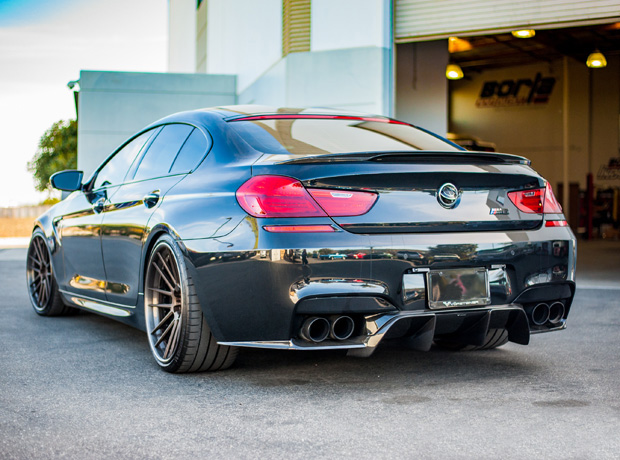 Bmw m6 store exhaust