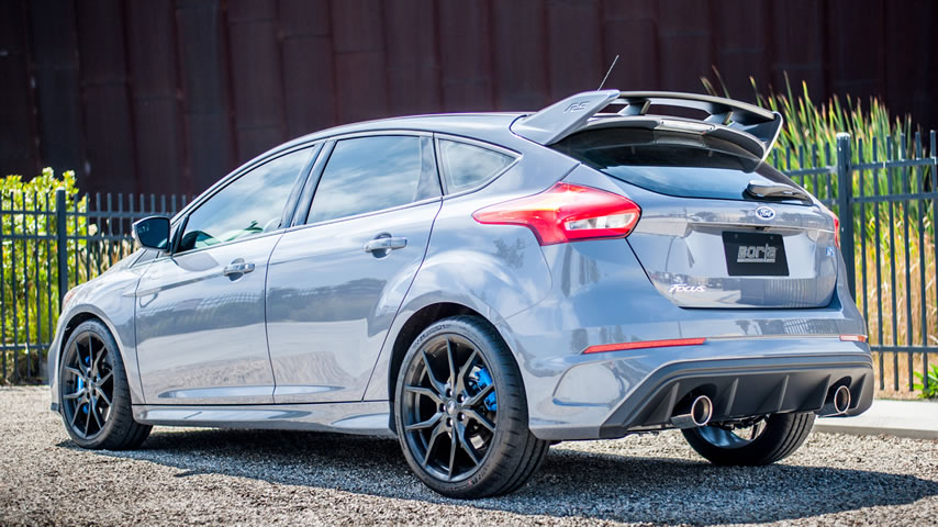 Ford Focus RS with a Borla Cat-Back Exhaust