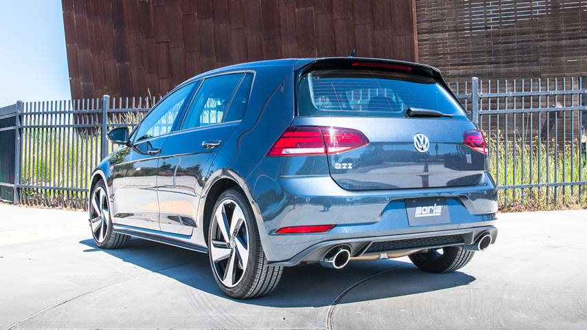 2018 Volkswagen GTI (MK7.5) with Borla Cat-Back Exhaust