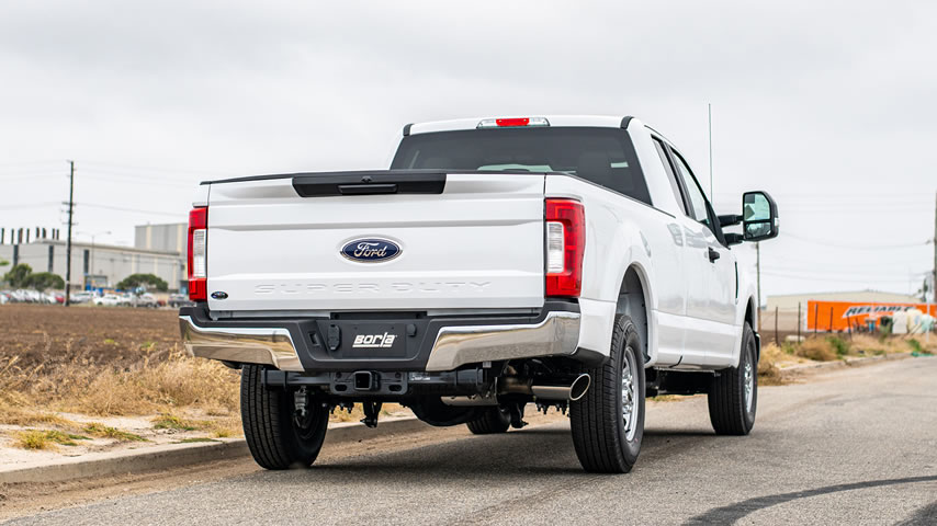 Ford F-250 with a Borla Cat-Back Exhaust