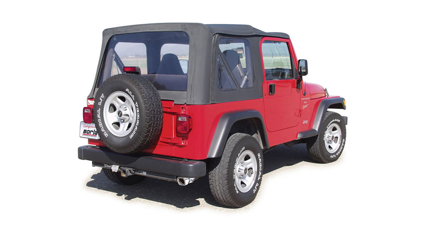 Jeep Wrangler ​TJ/ TJU with Borla Cat-Back Exhaust System