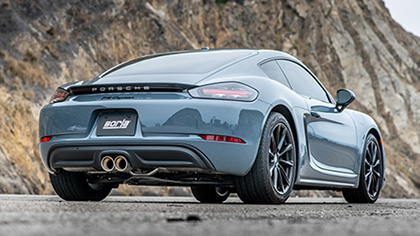 Porsche Cayman Borla Exhaust Systems