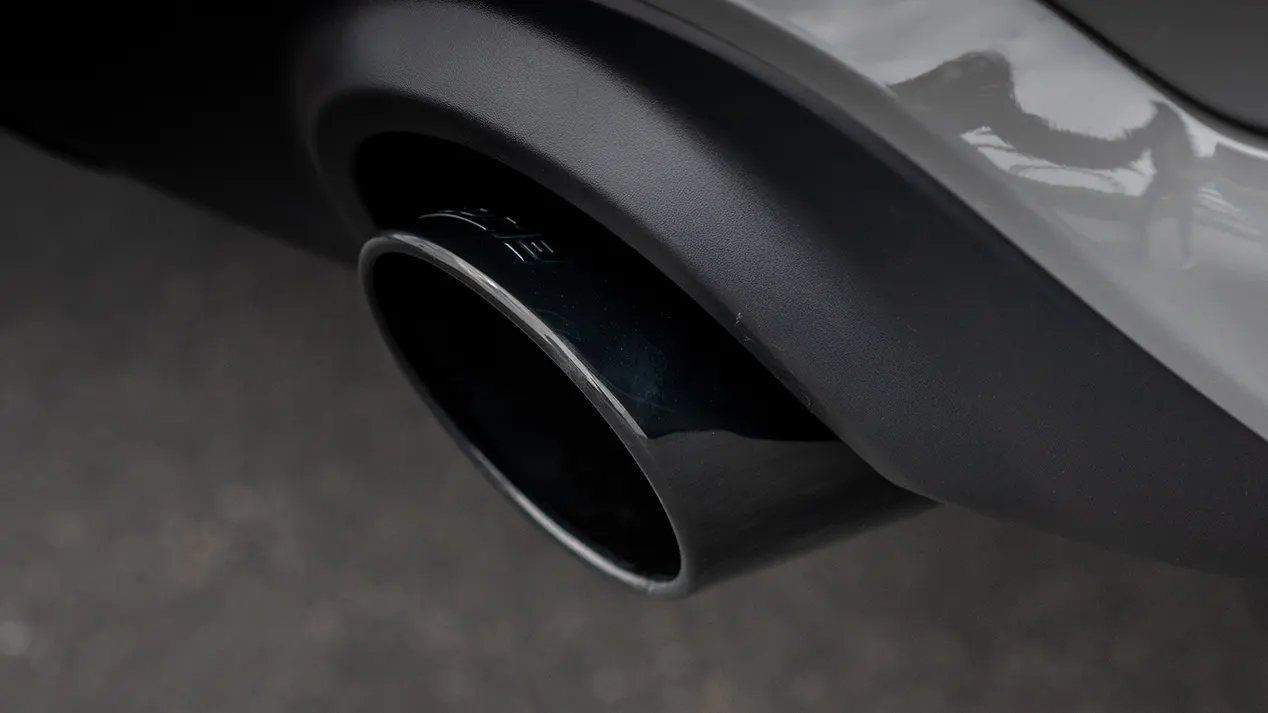 Borla Chrome Exhaust Tip on 2021 Dodge Durango SRT Hellcat