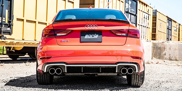 8V Audi RS3 Exhaust Systems - Rear
