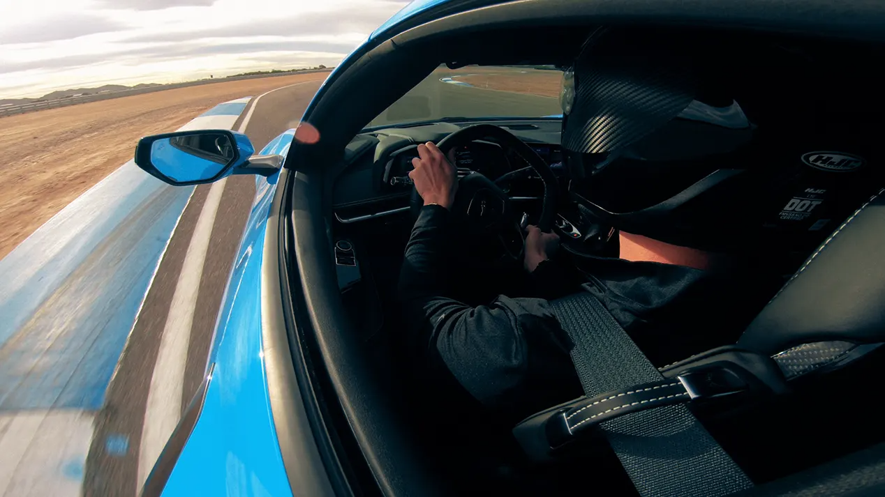 2021 Chevrolet Corvette C8 - Interior on the Track