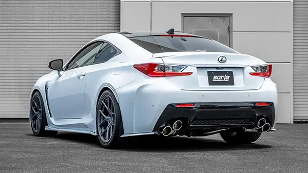 2015 Lexus RC F with Borla S-Type Axle-Back Exhaust System