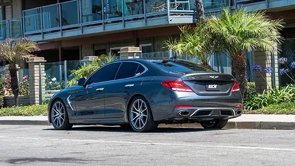 2019-2021 Genesis G70 with Borla S-Type Cat-Back Exhaust System