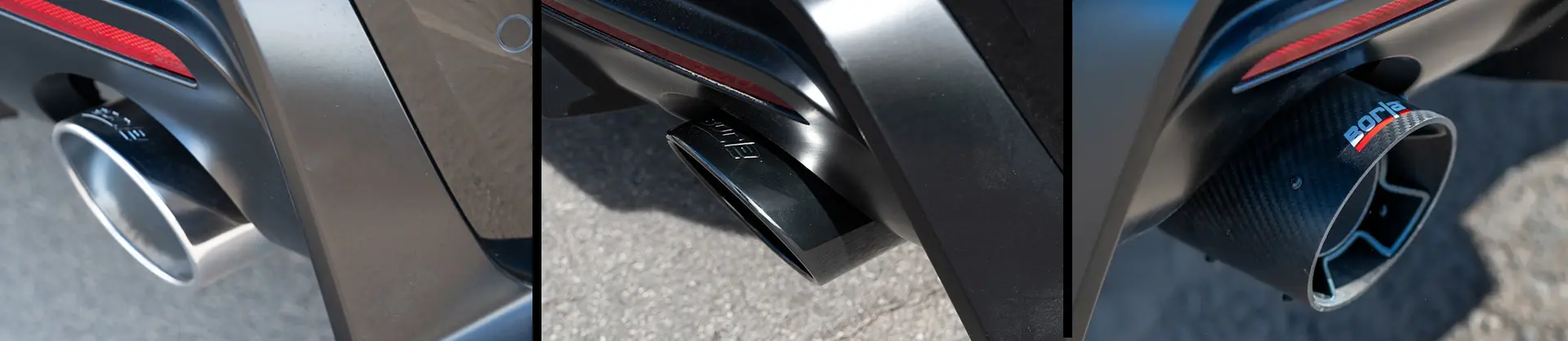 Borla Exhaust tip options on 2020 Toyota GR Supra