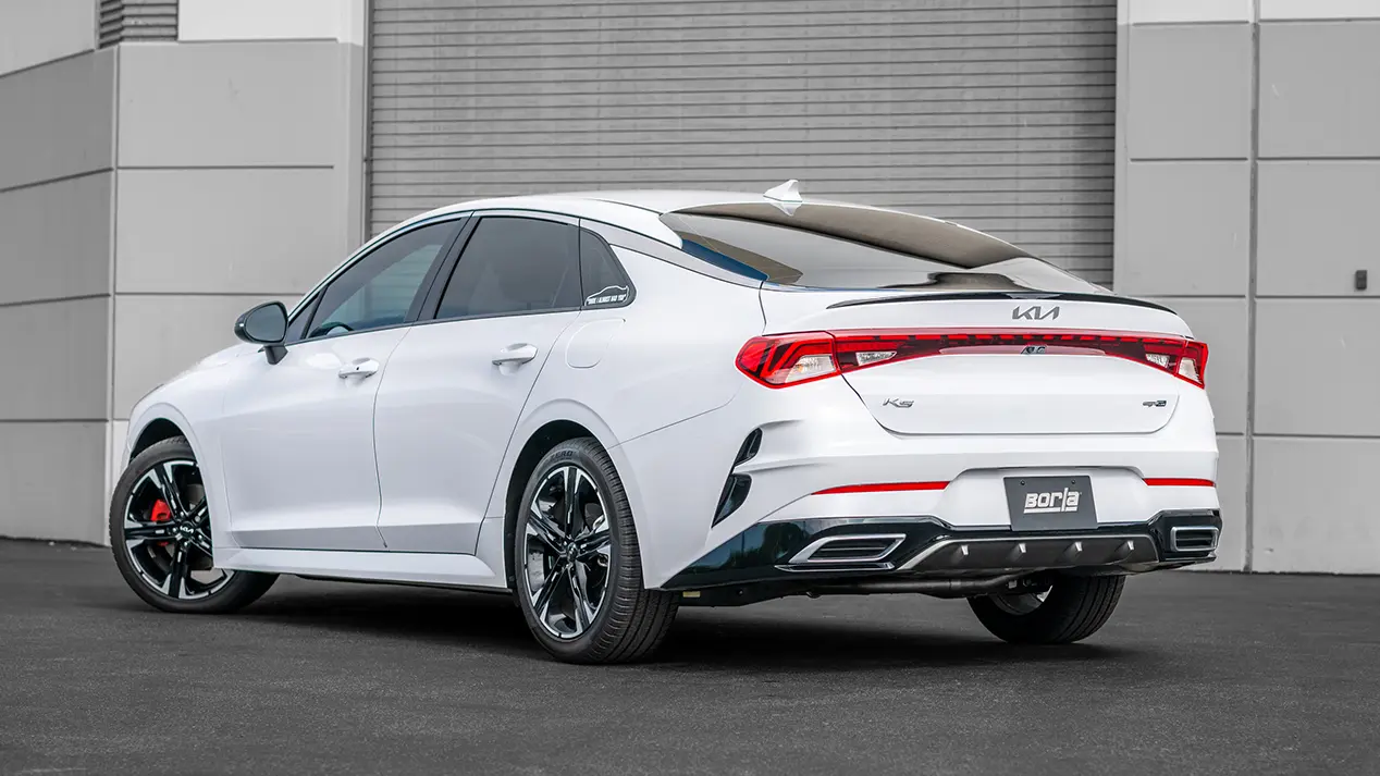 2022 Kia K5 Gt-Line exhaust system