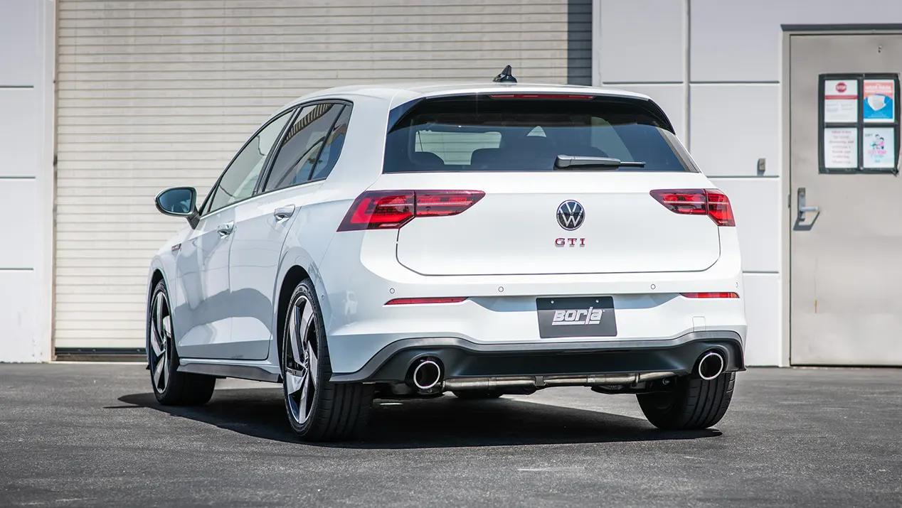 Volkswagen GTI (MK8) with Borla Cat-Back Exhaust