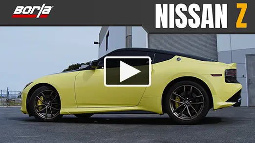 2023 Nissan Z Exhaust System Comparison Video