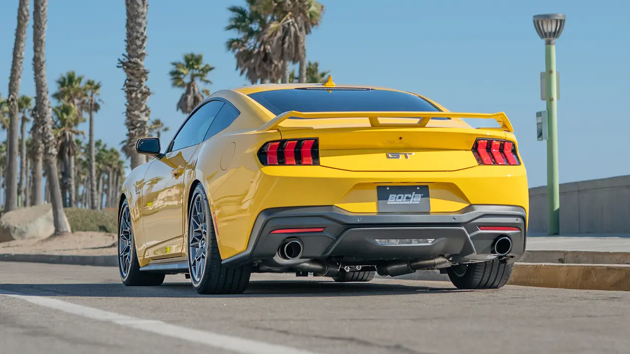 2024 Ford Mustang GT with Borla S-Type Cat-Back Exhaust System