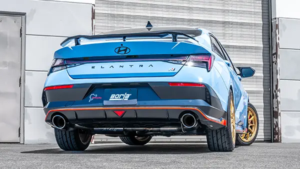 2025 Hyundai Elantra N with Borla ATAK Cat-Back Exhaust System