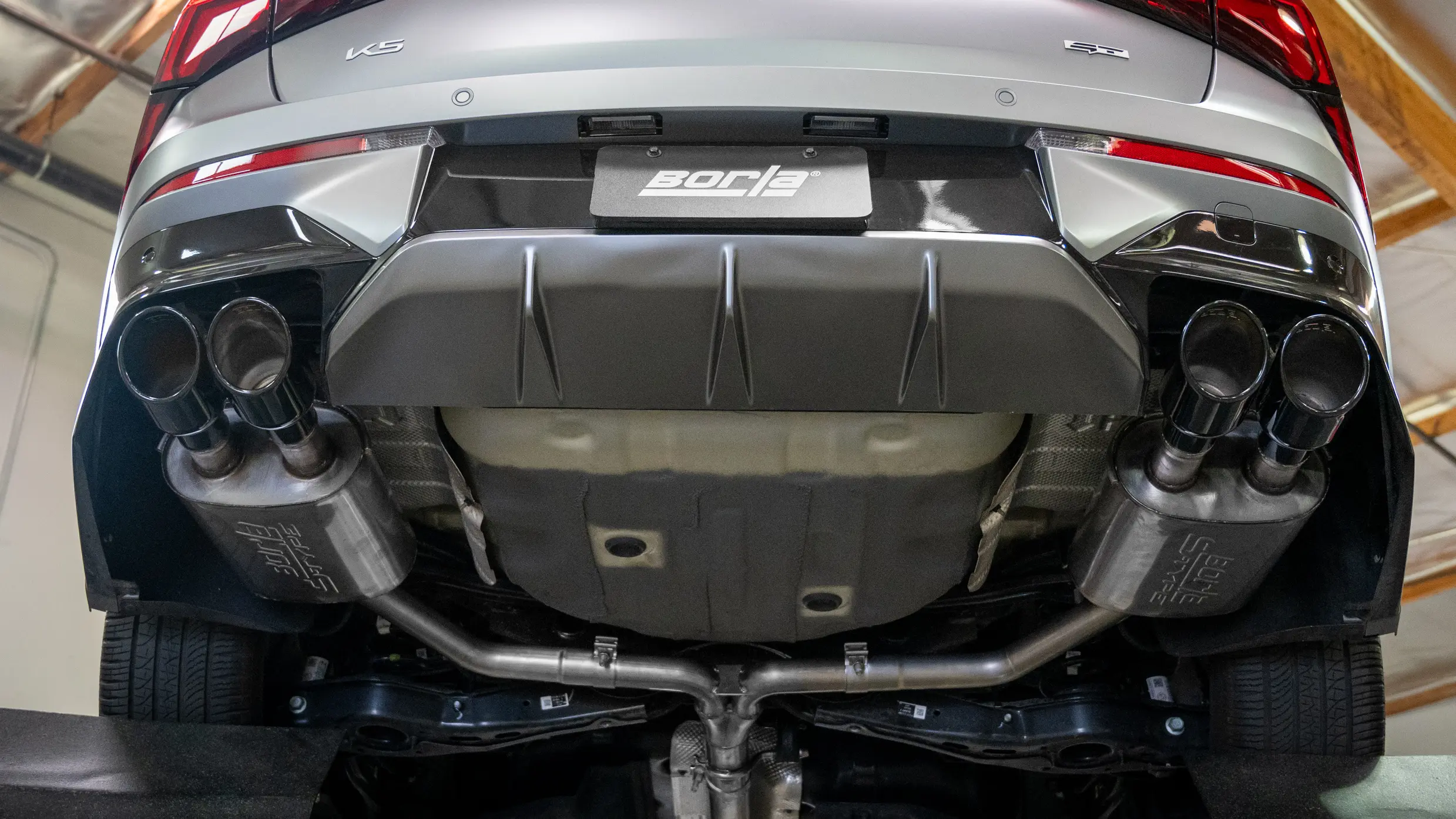 Borla S-Type Cat-Back Exhaust System for the 2025 Kia K5 GT