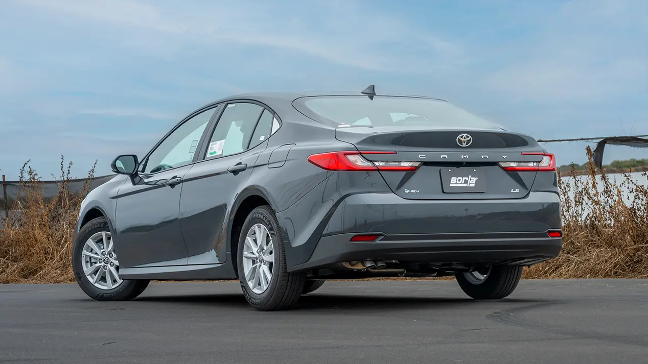 2025 Toyota Camtry with Borla S-Type Cat-Back Exhaust System and Turn Down Tips